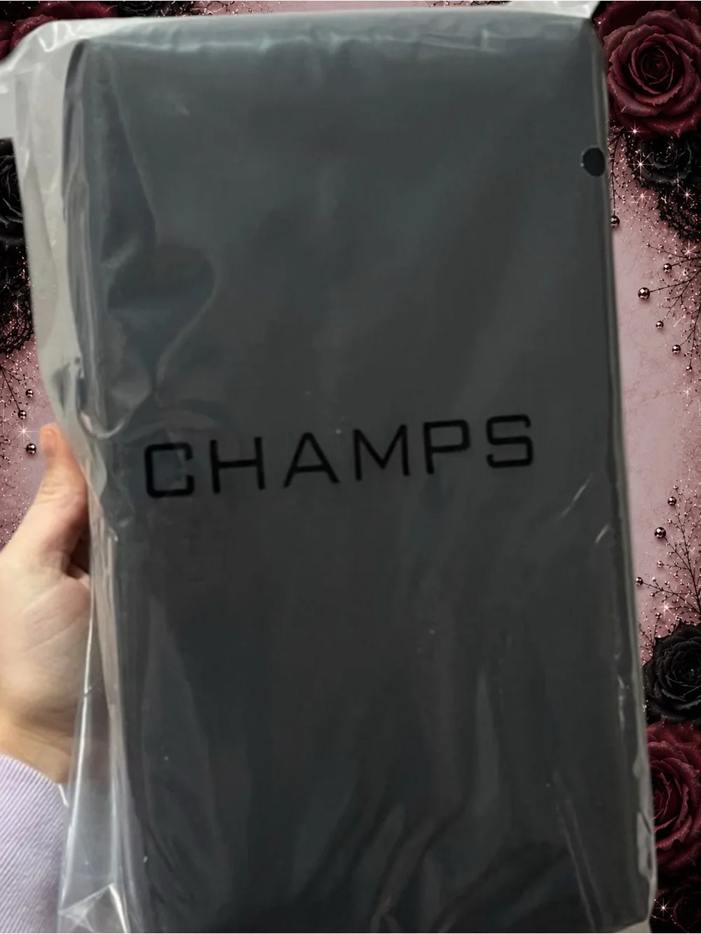 New NWT Unisex CHAMPS Onyx Waterproof Toiletry Makeup Storage Bag
